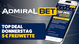 Admiralbet Promotion Top Deal Donnerstag
