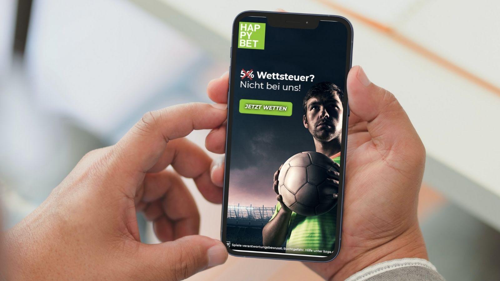 Happybet Wetten ohne Steuer