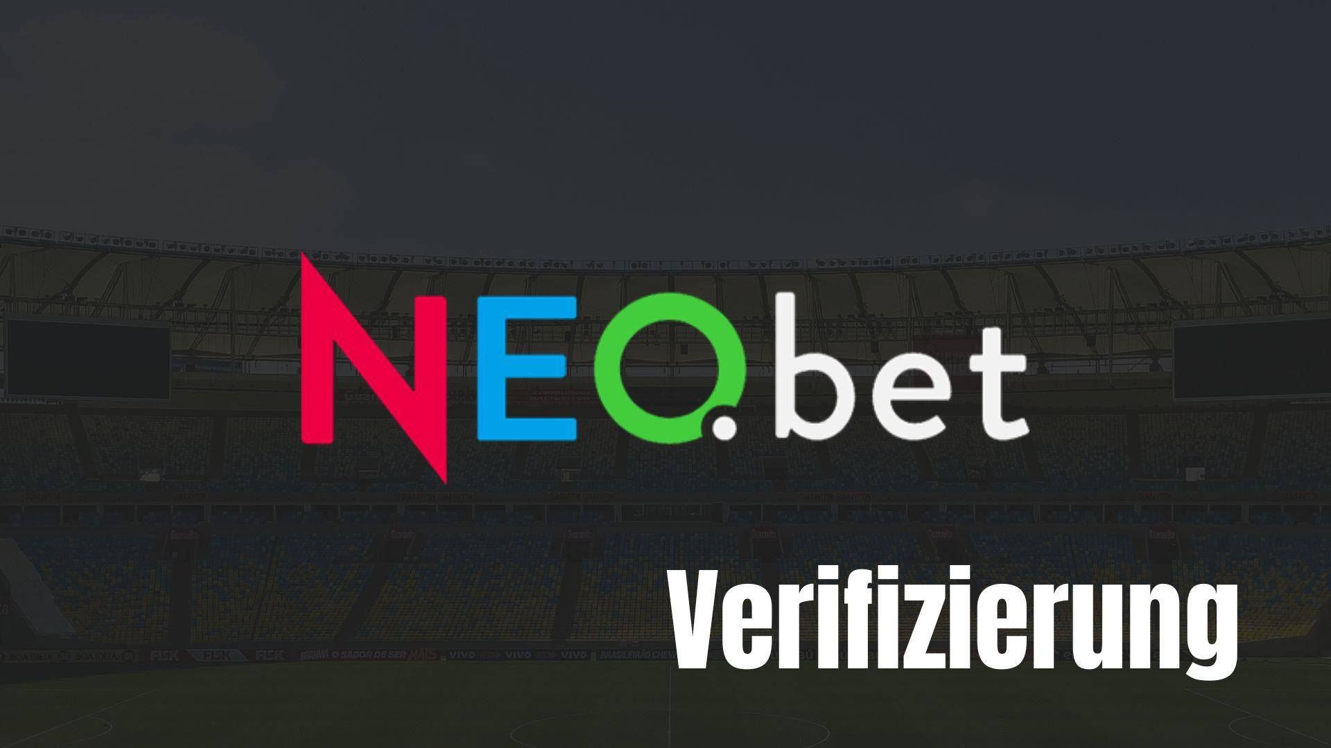 NEO bet Verifizierung