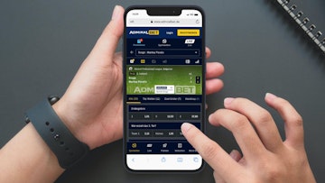 Admiralbet Live Wetten auf den Smartphone
