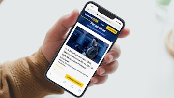 Admiralbet Promotions auf den Smartphone