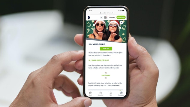 Bet at home Xmas Bonus