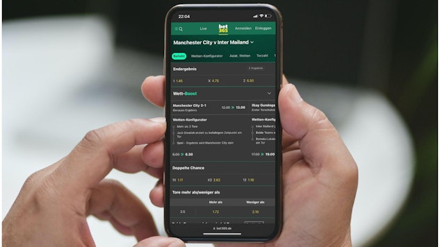 Bet365 Champions League Live Wette