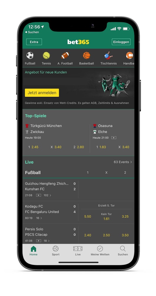 Bet365 WM Wetten