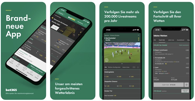 Bet365 Wettanbieter App