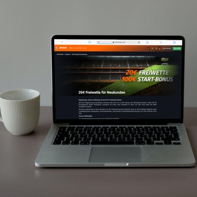 Betano 20 EUR Freiwette Die Promotion auf dem Mac Book Pro