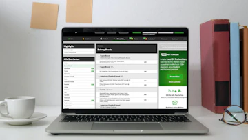 Betway Quotenboost Spiele auf dem Laptop