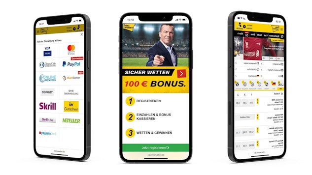 Interwetten Wettanbieter Bonus