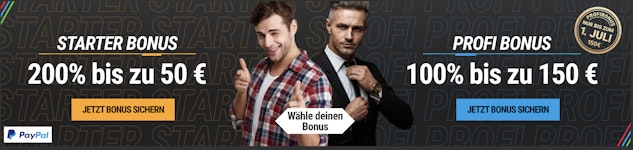 NEO bet Starter Bouns oder Profi Bonus