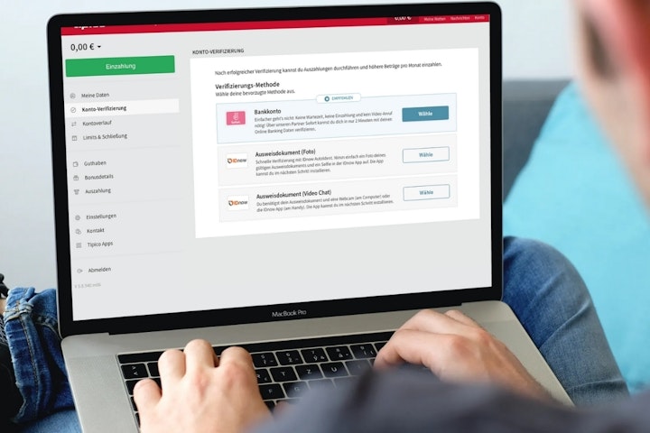 Wie Lange Dauert überweisung Von Tipico Auf Konto Tipico Verifizierung » Tipico Konto verifizieren Schritt-für-Schritt