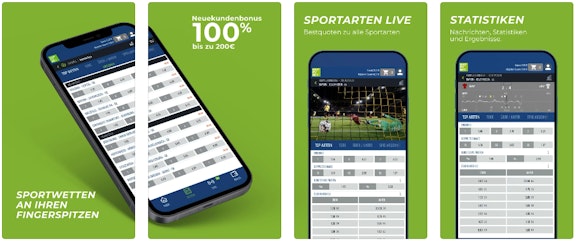 HAPPYBET-Wettanbieter App