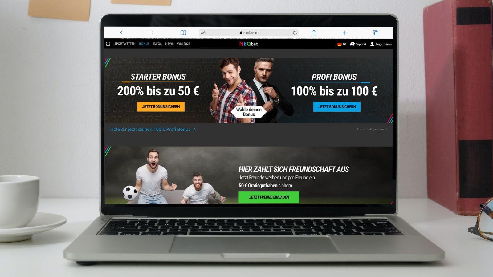 NEO bet Bonusangebot